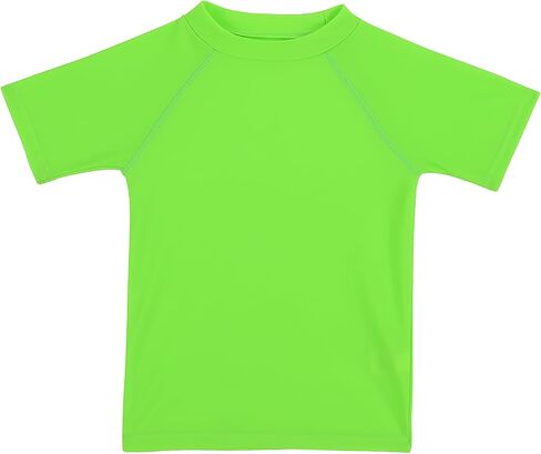 Toddler Boys Short Sleeve Rashguard Shirt UPF 50+ Sun Protection Swim Shirts in Saudi Arabia