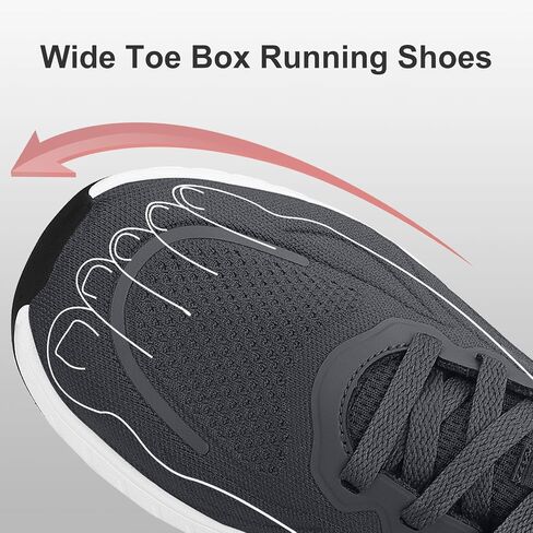 Breathable Running Shoes for Men Anti-Slip Mens Athletic Shoes Lightweight Mens Walking Sneakers for Gym Jogging Sports and Workout in Saudi Arabia
