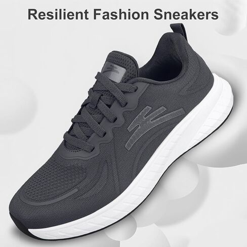 Breathable Running Shoes for Men Anti-Slip Mens Athletic Shoes Lightweight Mens Walking Sneakers for Gym Jogging Sports and Workout in Saudi Arabia