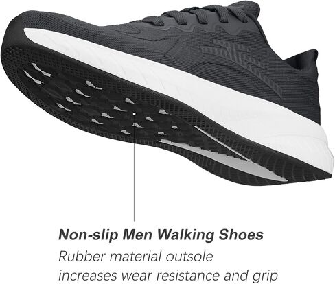 Breathable Running Shoes for Men Anti-Slip Mens Athletic Shoes Lightweight Mens Walking Sneakers for Gym Jogging Sports and Workout in Saudi Arabia