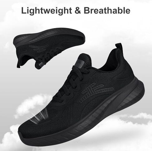 Breathable Running Shoes for Men Anti-Slip Mens Athletic Shoes Lightweight Mens Walking Sneakers for Gym Jogging Sports and Workout in Saudi Arabia
