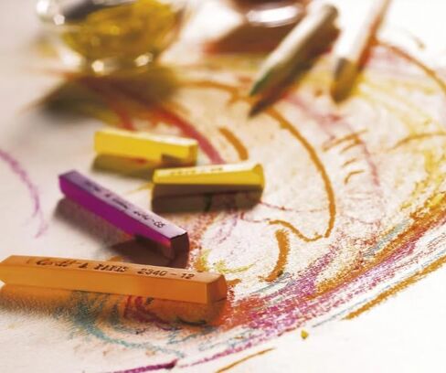 Conté à Paris 12 Count B Sketching Crayons Set, Black in Saudi Arabia