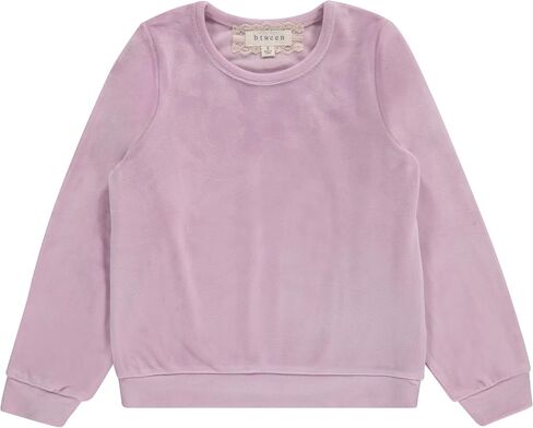 BTween Girls' Cozy Velour Sweatshirt Set, 3-Pack of Soft Sweatshirts for Kids, Stylish Casual Outfits, Sizes 4-94 in Saudi Arabia