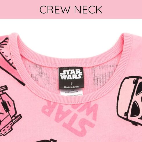 STAR WARS Girls French Terry Skater Dress Toddler to Big Kid Sizes (2T - 14-16) in Kuwait