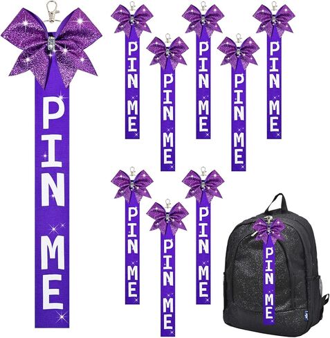 Aileam pin me شريط البهجة Bow Bow keychain keychain pin حامل الدبوس الإكسسوارات in Kuwait