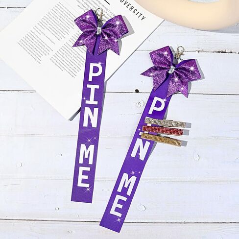 Aileam pin me شريط البهجة Bow Bow keychain keychain pin حامل الدبوس الإكسسوارات in Kuwait