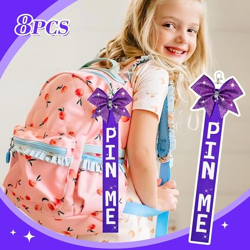 Aileam pin me شريط البهجة Bow Bow keychain keychain pin حامل الدبوس الإكسسوارات in Kuwait