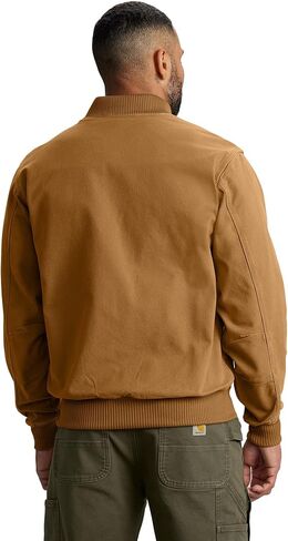 Carhartt Men's Rugged Flex Duck Relaxed Fit Bomber Jacket in Saudi Arabia