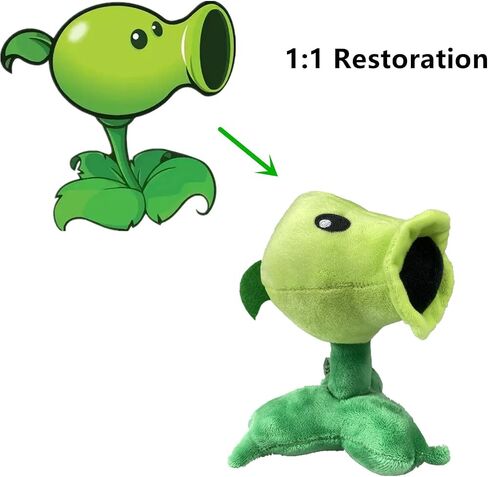 15 قطعة من النباتات والزومبي PVZ مجموعة نباتات الزومبي القطيفة ألعاب PVZ 1 2 دمية الزومبي الناعمة المحشوة لعبة جديدة من القطيفة in Kuwait