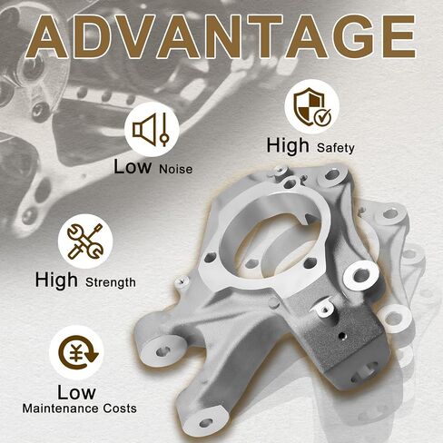 Steering Knuckle Front Left Driver Side Fit for Jeep Wrangler Rubicon JL 2018-2022# 68388829AA in Saudi Arabia