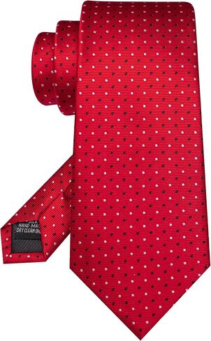 JEMYGINS Mens Tie and Lapel Pin Necktie Pocket Square Cufflinks and Tie Clip Sets for Business Casual 5PCS in Saudi Arabia