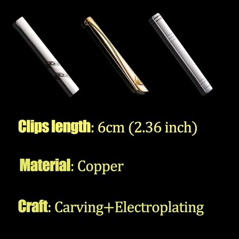 Barry.Wang Designer Mens Tie Sets Collection ، مجموعة Clips Clips Clips Cluflink Elegnt in Kuwait