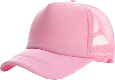 Kids Mesh-Baseball-Cap Boys-Girls Trucker-Hat - Adjustable UV-Protection Snapback Cap for Summer(2-5years) in Kuwait