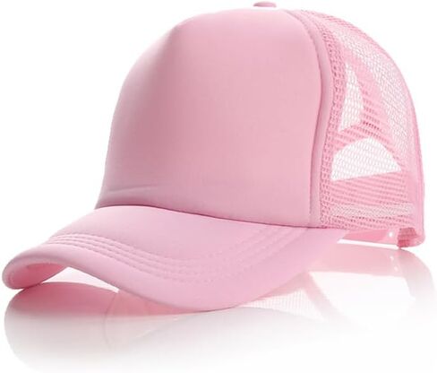 Kids Mesh-Baseball-Cap Boys-Girls Trucker-Hat - Adjustable UV-Protection Snapback Cap for Summer(2-5years) in Kuwait