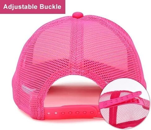 Kids Mesh-Baseball-Cap Boys-Girls Trucker-Hat - Adjustable UV-Protection Snapback Cap for Summer(2-5years) in Kuwait
