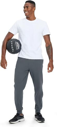 M MAELREG Men's Golf Joggers Pants with Zip Pockets Stretch Lightweight Nylon Sweatpants Work Casual Athletic Track Pants Men in Kuwait