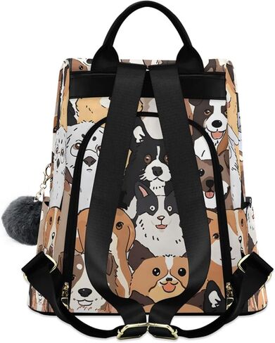 Alaza Owl Print Print Backback Prose for Women Anti Fashion Fashion Back Back Bag Lage Counter Bag in Kuwait