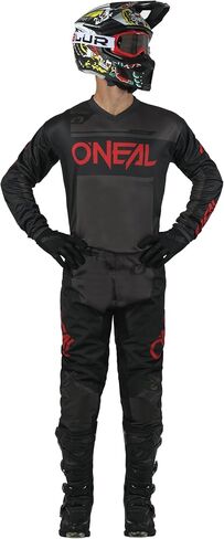 O'Neal Element Racewear Youth Pant Black/Red/Gray Youth 28 in Kuwait