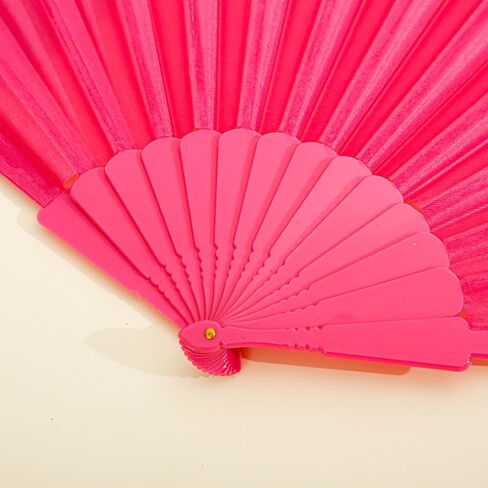 Gionforsy 12pcs Clap Fan Fabric Folding Fan Chinese Tai Chi Fan Set Decorative Folding Hand Fan for Festival Dance Party (Lake Blue) in Saudi Arabia