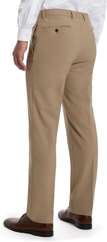 Michael Kors Men’s Newbury Classic Fit Dress Pants | Stretch Fabric Chino Pant | Kahki Pant for Business & Casual Wear in Kuwait