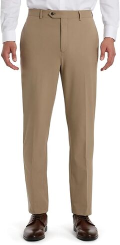 Michael Kors Men’s Newbury Classic Fit Dress Pants | Stretch Fabric Chino Pant | Kahki Pant for Business & Casual Wear in Kuwait