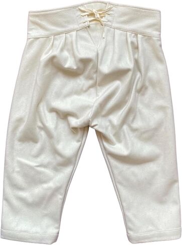 Mens Colonial Knee Wool Breeches 18th Century Pants Fall Front Style in Kuwait