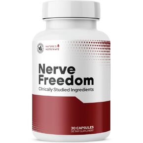 كبسولات Nervefreedom-صيغة قائمة على النبات مع الكركم ، وحمض ألفا ليبويك ، و glycinate المغنيسيوم-غير المعدلة وراثيا ، مصنوعة في الولايات المتحدة الأمريكية ، سهلة الاستخدام ، 30 كبسولة ، إمداد واحد