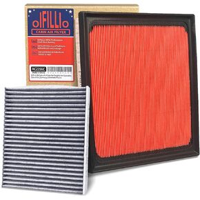 Cabin Engine Air Filter for 2019-2024 RAV4 (NOT HYBRID), 2018-2024 Camry (NOT HYBRID), 2020-2025 Highlander (NOT HYBRID), Replaces 17801-25020, 87139-58010