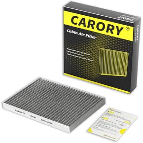 Cabin Air Filter w/Activated Carbon for 2017-2023 Nissan Qashqai, 2014-2020 Rogue, 2017-2023 Rogue Sport, 27277-4BU0A, 27277-4BA0A, 27277-5HA0A, CF11854