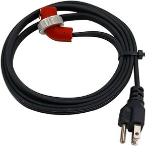 120V Engine Block Heater Cord Replaces# 3600008 251919 Fits for F-ord 7.3 6.0 6.4 6.7 L Po-wer-stroke Diesel E350 450 550 F250 350 450 550 Dodge Ram Cummins Diesel 5.9 6.7 L 6 Feet Immersion Heaters