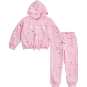 Hoodie Champion Girls و Sweatpant للأطفال