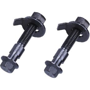 2PC K90477 مجموعة كامبر المحاذاة الأمامية لـ LEXUS ES250 ES300 ES350 NX300 RX300 RX350 ، ل PONTIAC VIBE ، من أجل SCION TC XB ، مجموعة البراغي المقلدة لتويوتا أفالون كامري كورولا مصفوفة بريوس كروس