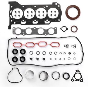 Kax HS26332PT Head Gasket Set & Bolts Defulted مع Avenger 2008-2014 ، Patriot & Compass 2007-2017 ، Journey 2009-2019 ، 200 2011-2014 ، Sebring 2007-2010 ، Journey ، Caliber 2.4L Engine