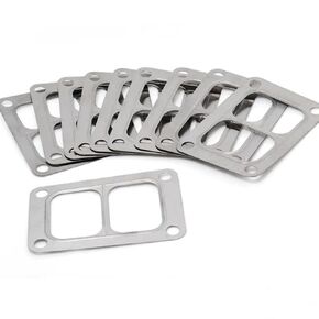 10pcs Turbo Gasket Fit Garrent T6 Turbo Turbine 4 Bolt Divid