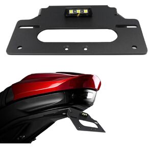 Xitomer Motorcycle Fender Eliminator, Fit for MOTO Morini X CAPE 649 2021 2022 2023 2024 Tail Tidy, with License Plate Light, License Plate Holder Compatible with OEM/Stock Turn Signal