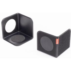 Rati Nook Trunk Organizer Clics-منظم تخزين السيارات مع مقاطعات قابلة للتعديل ومنصات قبضة مزدوجة-تعمل على جذوع السجاد أو المبطنة بالبلاستيك-سيارات الدفع الرباعي ، سيدان ، شاحنة