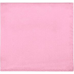 Mantieqingway Mens Pocket Square Handkerchiefs Solid Color Pocket Squares for Wedding Meeting Dinner Graduation