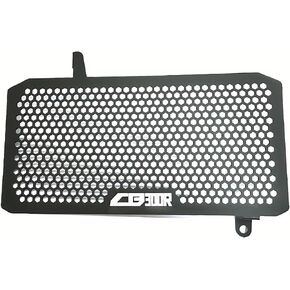 Aluminum Motorcycle Radiator Grille Guard Is Suitable for Honda CB300R/CB250R/ABS (2016-2021), Stylish Black Aluminum Design