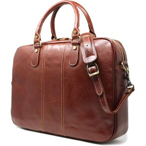 حقيبة كمبيوتر محمول من Floto Venezia Slim Leather
