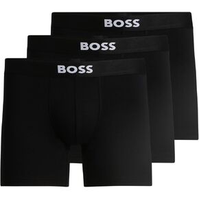 BOSS Men's 3-Pack Logo Icon Boxer Brief