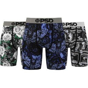 PSD Mens Floral Bens 3Pk Boxer Brief - Multi, S