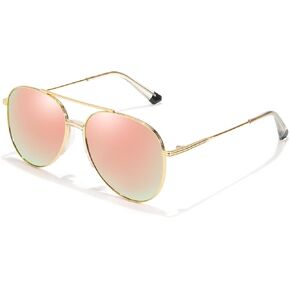 Tangle Free Aviator Sunglasses for Women Men Polarized Sun Glasses With UV Protection 2025 Fasion Trendy Shades