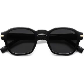 SOJOS Vintage Retro Square Polarized Sunglasses Men Trendy Womens Sun Glasses SJ2382