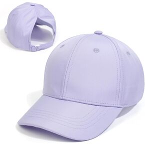 Kids Baseball Hat Visor, Little Girl High Ponytail Sun Hat Cotton Baseball Caps, Beach Sun Hat for Toddler Age 3-8