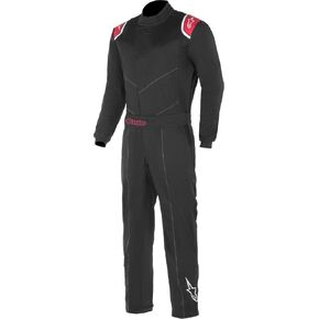 Alpinestars 3357019-13-L: Universal Driving Suit Black/Red Lg