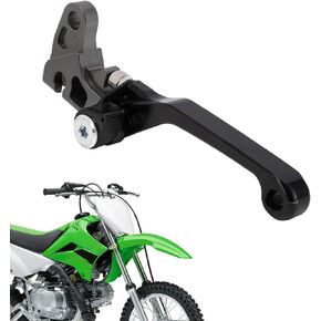 JFG RACING Motorcycle Brake Lever Folding Levers CNC for KLX 110 KLX110 KLX110L 2010-2023 Black