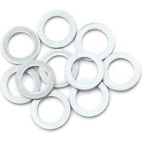 10pcs Universal Engine Oil Crush Washers Drain Plug Gaskets 12mm ID. 19.7mm OD. for Car Replacement