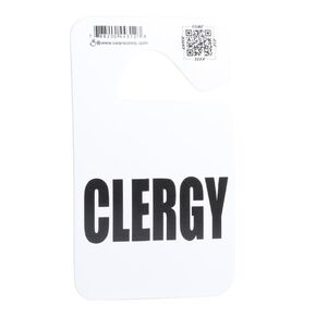 Car Hang Tags - Clergy - Parking Tags for Rear View Mirror Car Parking Hang Tag - Car Mirror Accessories