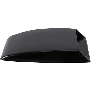 Air Flow Intake Scoop Hood, Air Flow Intake Scoop Bonnet Vent Cover Car Decorative Universal Bonnet Vent Cover Hood for Cars and Vehicles(Black)