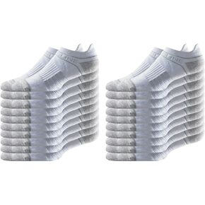 Strideline Basic Low Cut Socks | حشوة خيوط رباعية الطبقات ، ضغط مباشر ووسادة مخصصة - حزمة منخفضة 1